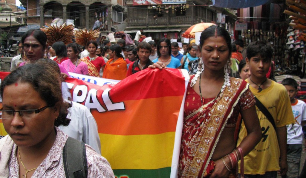 Melegjogokért harcolnak nepáli LMBTQ aktivisták a Gai Jatra fesztiválon - Fotó: GayStarNews
